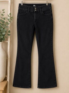 Lee Riders Black Bootcut Jeans | Mid Rise | Women’s Size 14